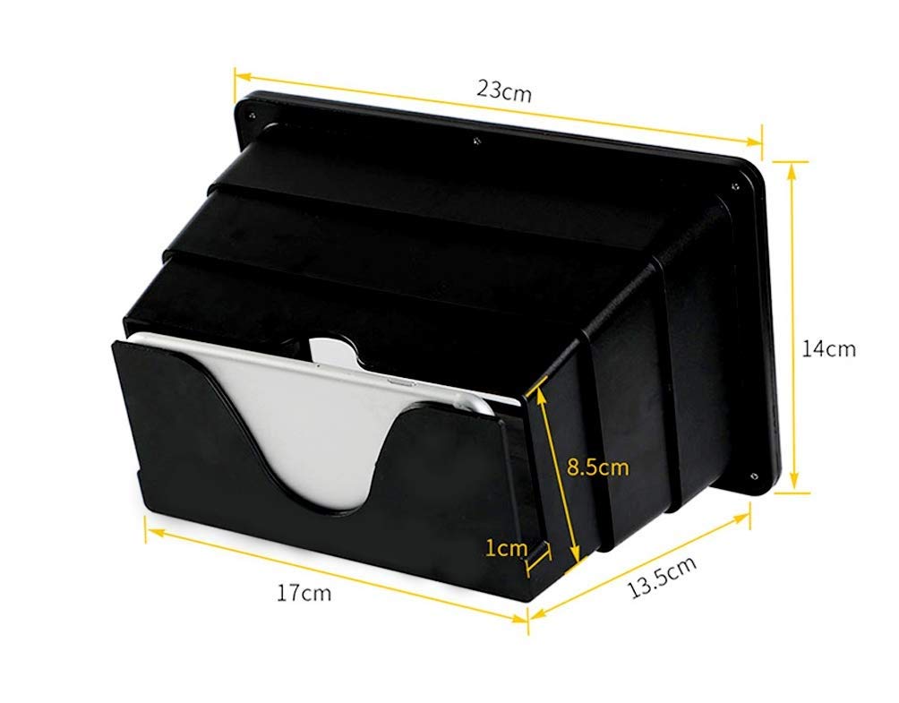 Big Picture Smartphone Magnifier - 3D Screen Amplifier for 2X Larger Viewing Experience | Perfect for Movies, Videos & Reading | Ideal for Seniors & Low Vision Users