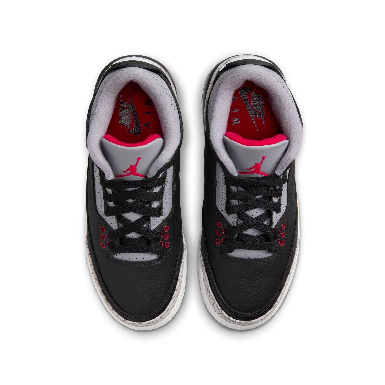 Air Jordan 3 Retro 'Black Cement' Kids Basketball Shoes - Stylish Sneakers for Boys & Girls - Perfect for School, Sports, and Casual Wear