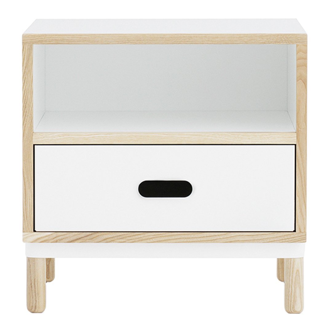 Kabino Modern Nightstand with Storage - Wooden Bedside Table for Bedroom - Perfect for Small Spaces, Apartments & Dorm Rooms