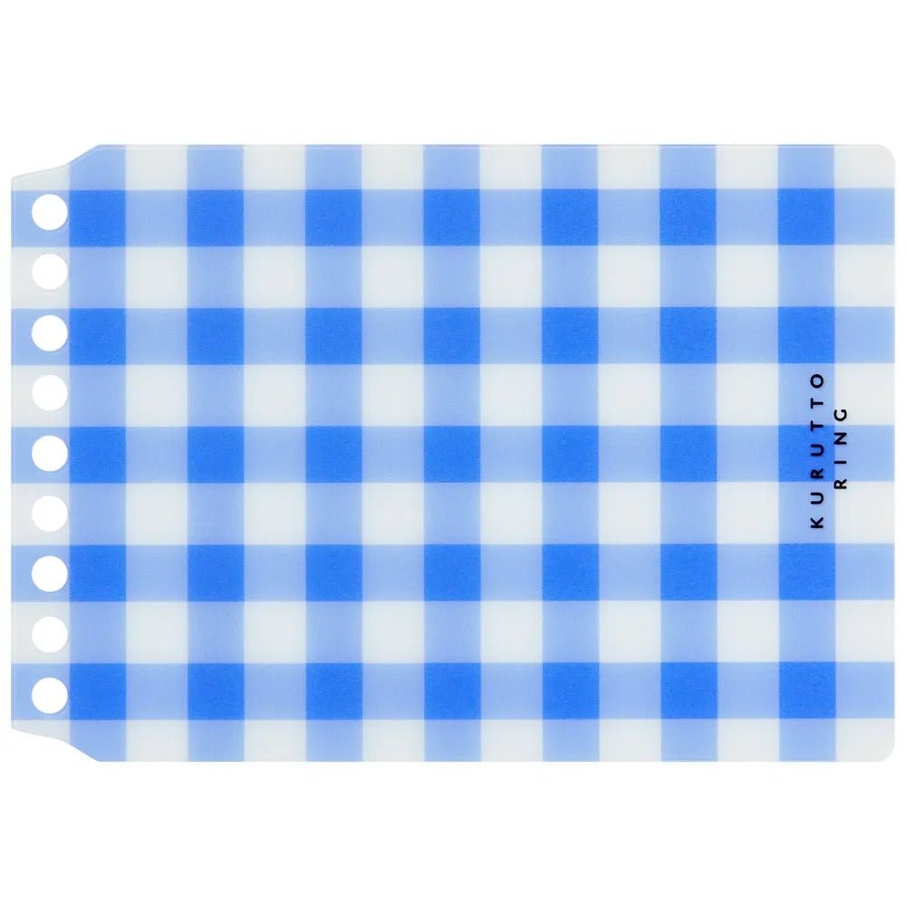 Kurutto Ring Mini Binder Cover - Maruman Refillable Notebook Cover for A5 Size, Durable & Stylish - Perfect for School, Office, and Travel Organization
