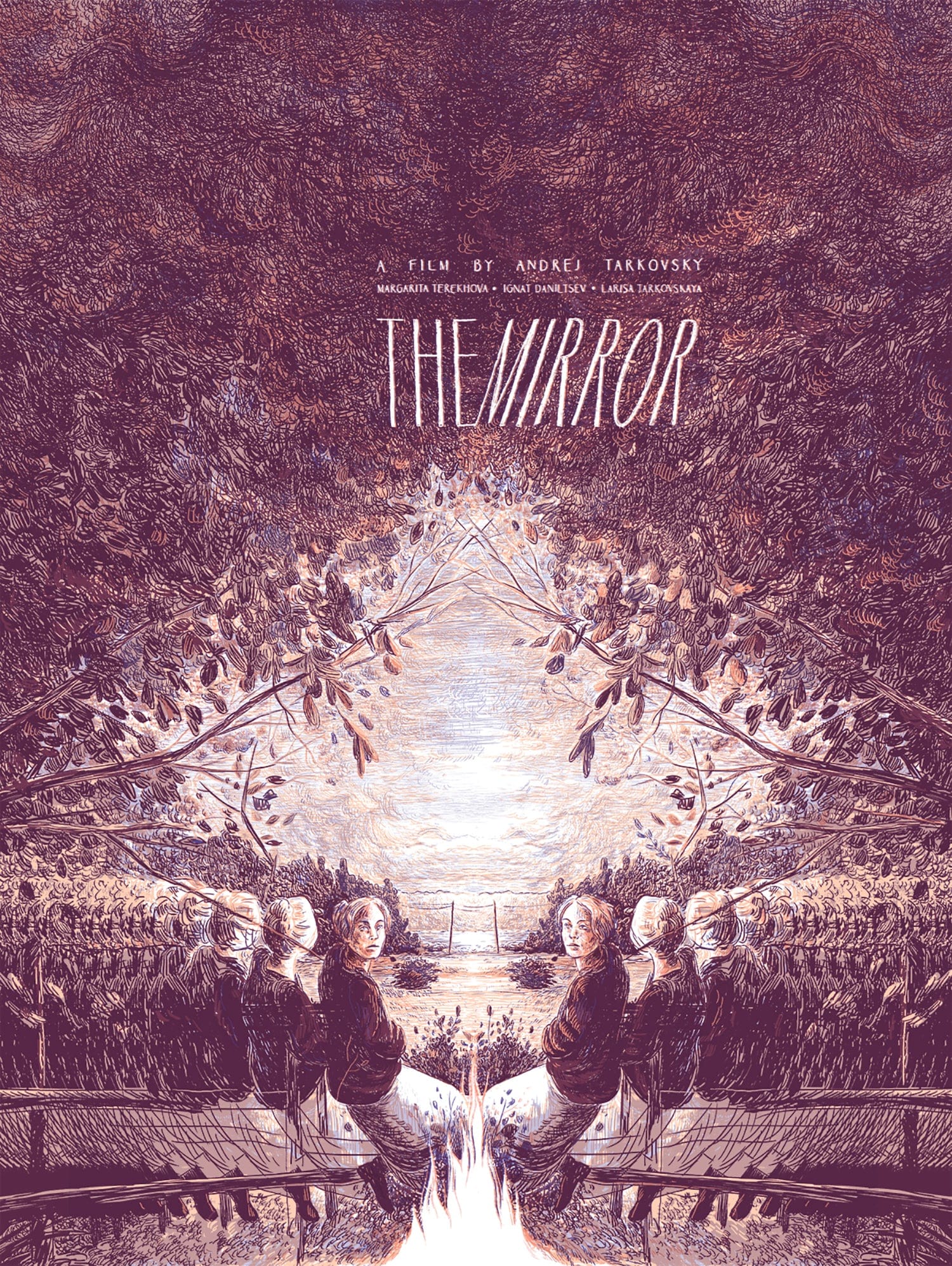 Black Dragon Press x Mondo #12: The Mirror (Dream Variant) - Limited Edition Art Print for Home Decor, Office & Gift Giving