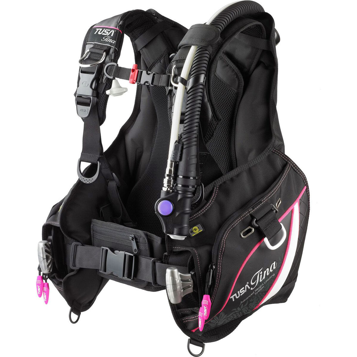 Tusa Tina Women's Scuba Diving BCD with Integrated Weight System - Perfect for Recreational Diving & Underwater Exploration