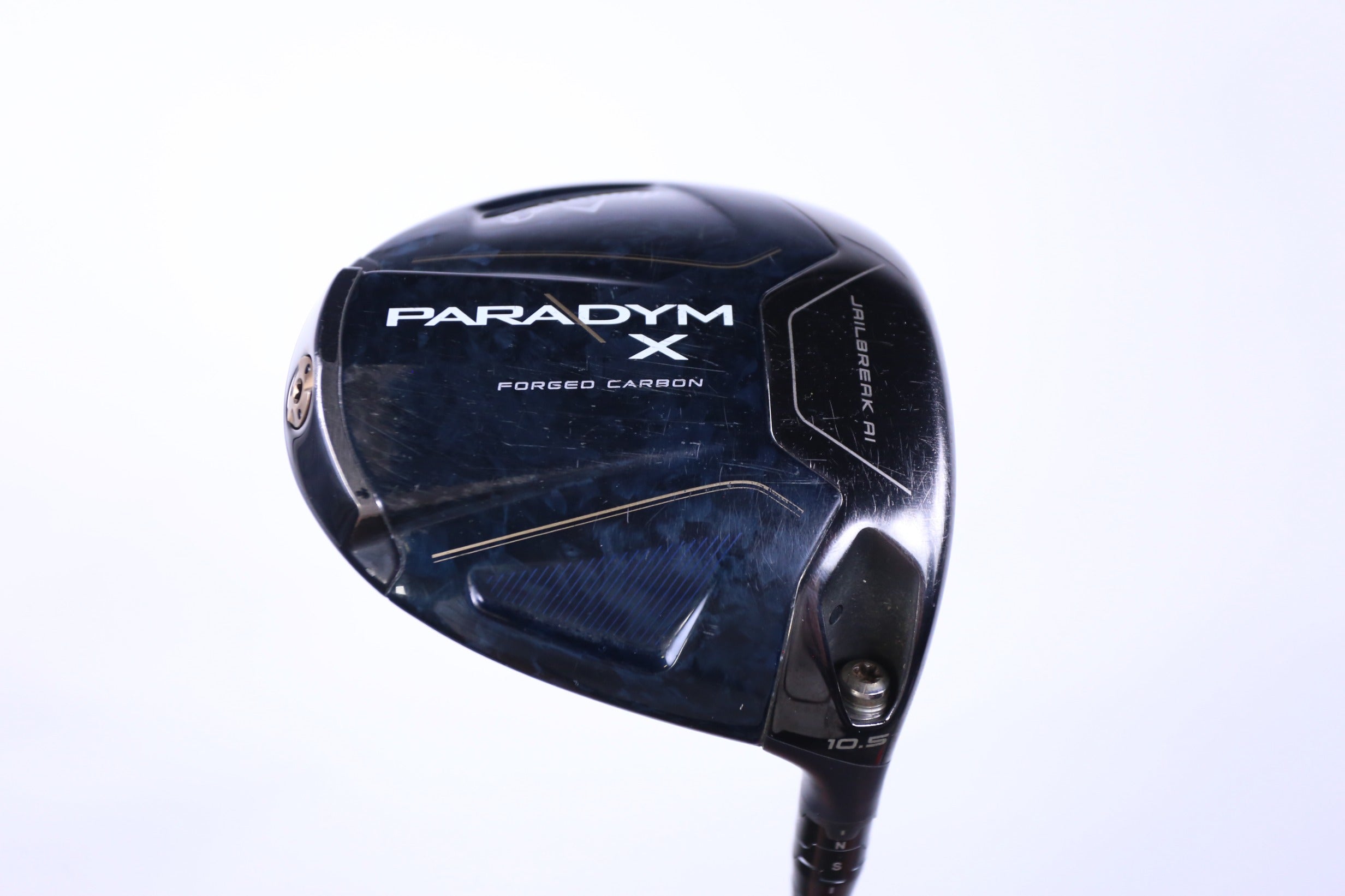 Used Callaway Paradym X Driver 10.5° Senior Flex Aldila Ascent Right Handed - Perfect for Senior Golfers & Right-Handed Players on the Course