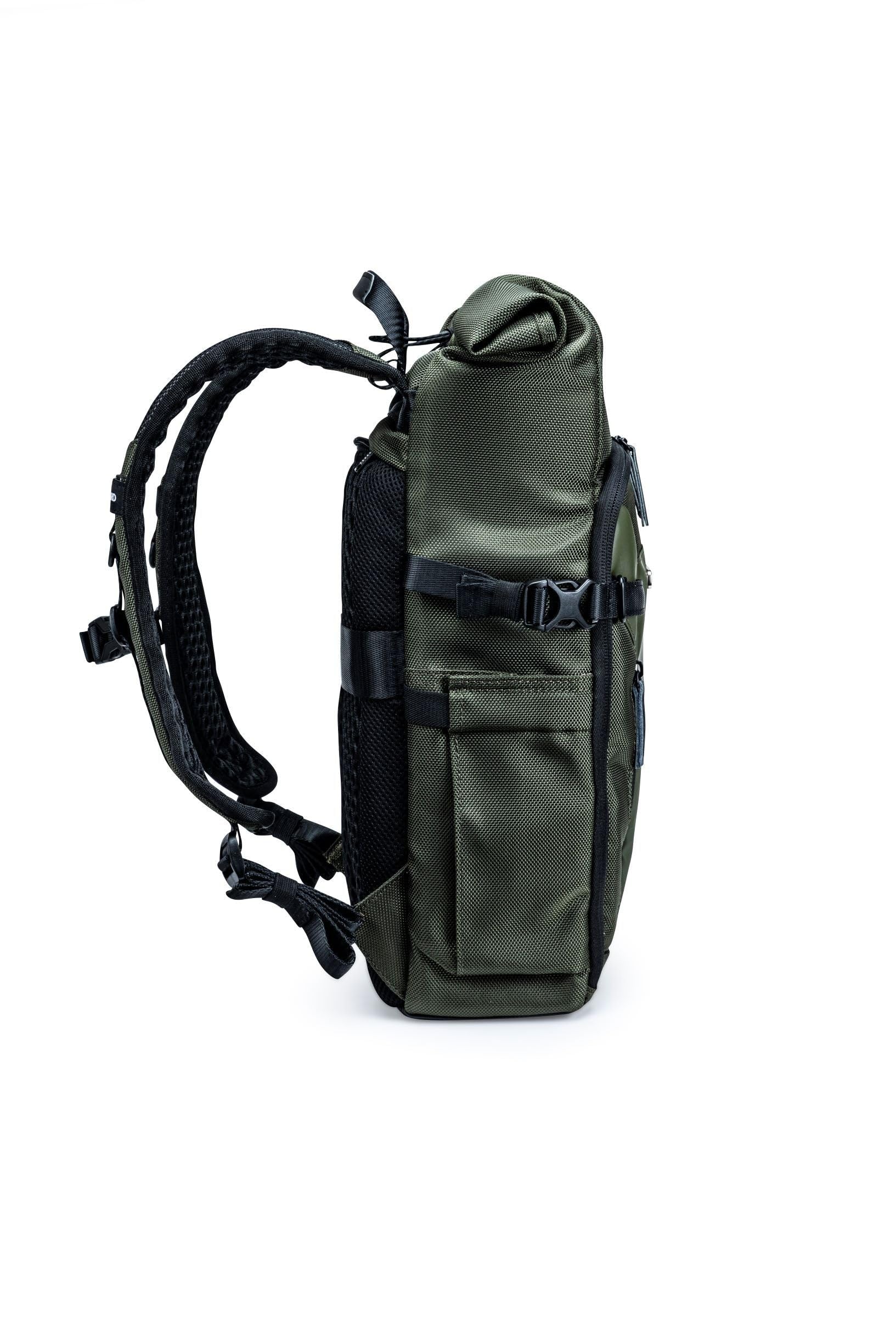 VANGUARD Roll Top 43RB Backpack - Large Green Waterproof Hiking Backpack for Outdoor Adventures, Travel & Camping