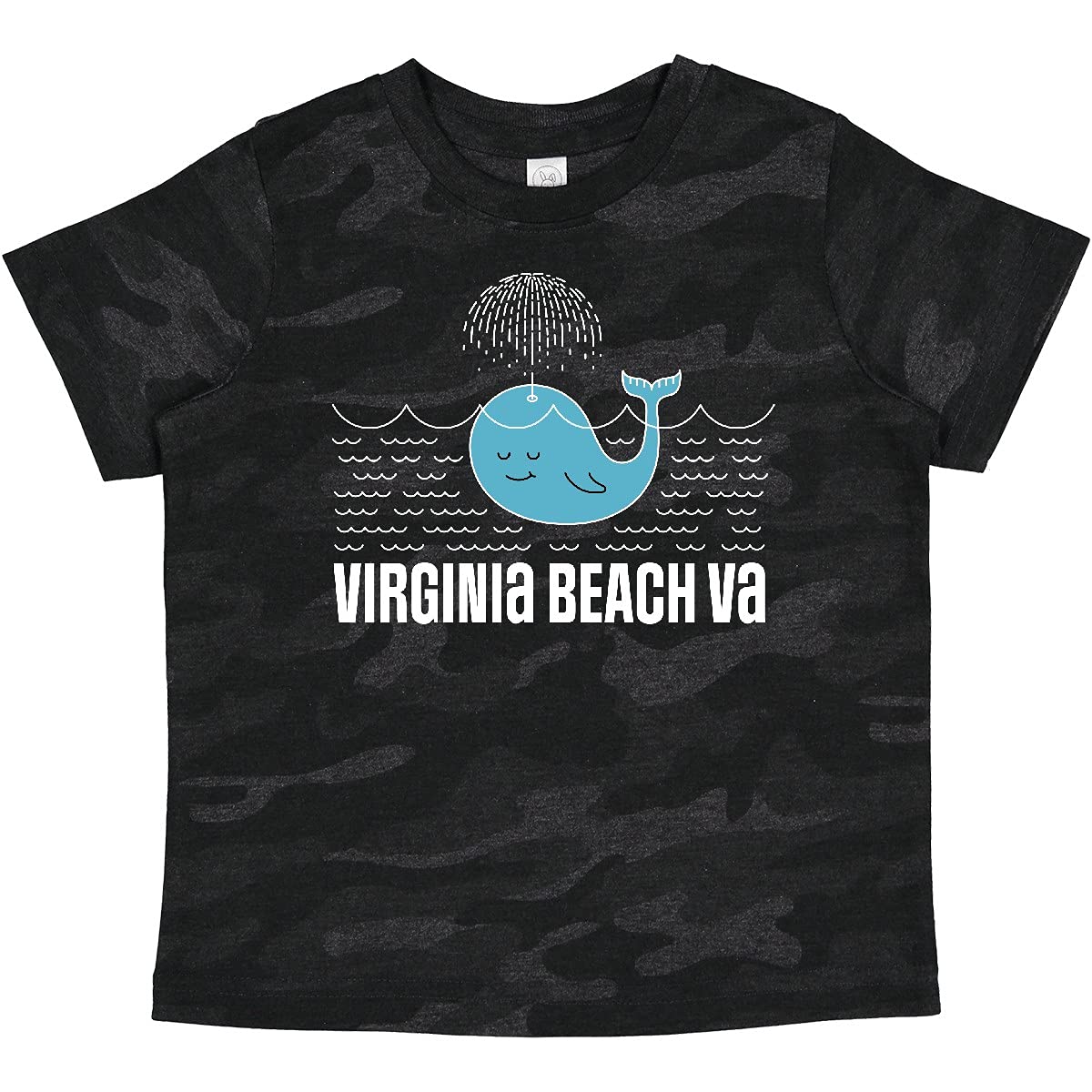 Inktastic Virginia Beach VA Cute Vacation Gift Baby T-Shirt - Soft Cotton Tee for Infants & Toddlers - Perfect Beach Souvenir & Family Vacation Outfit