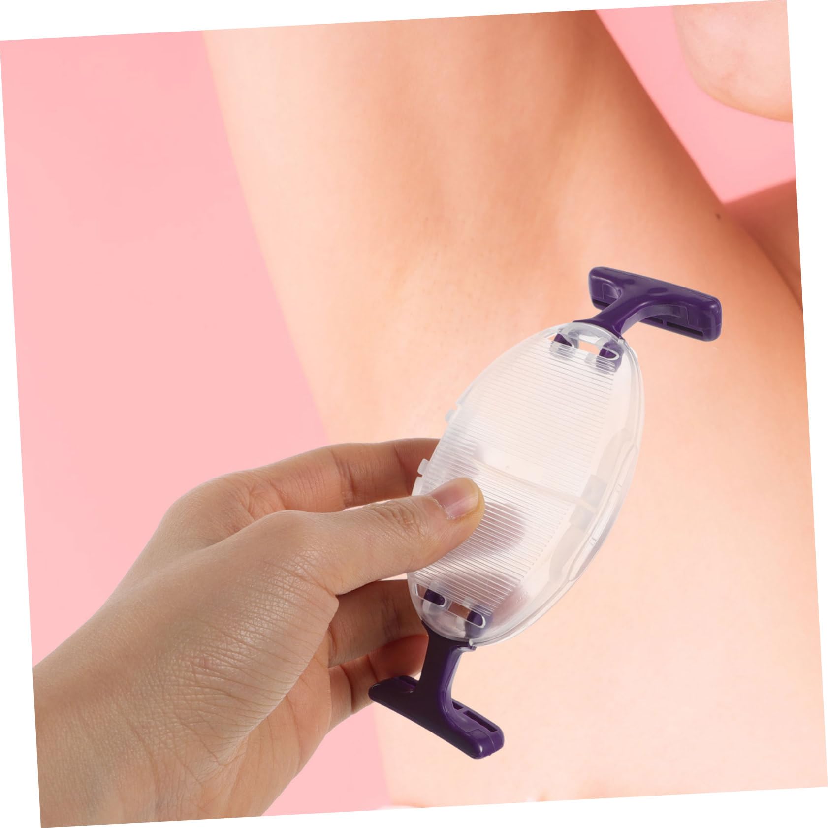 FOMIYES Women's Manual Hair Remover Epilator - Compact Body Hair Trimmer & Shaver Tool for Smooth Skin - Perfect for Travel, Bikini Line, Underarms & Legs