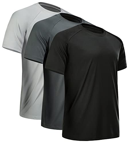 3 Pack Black, Dark Grey, Light Grey
