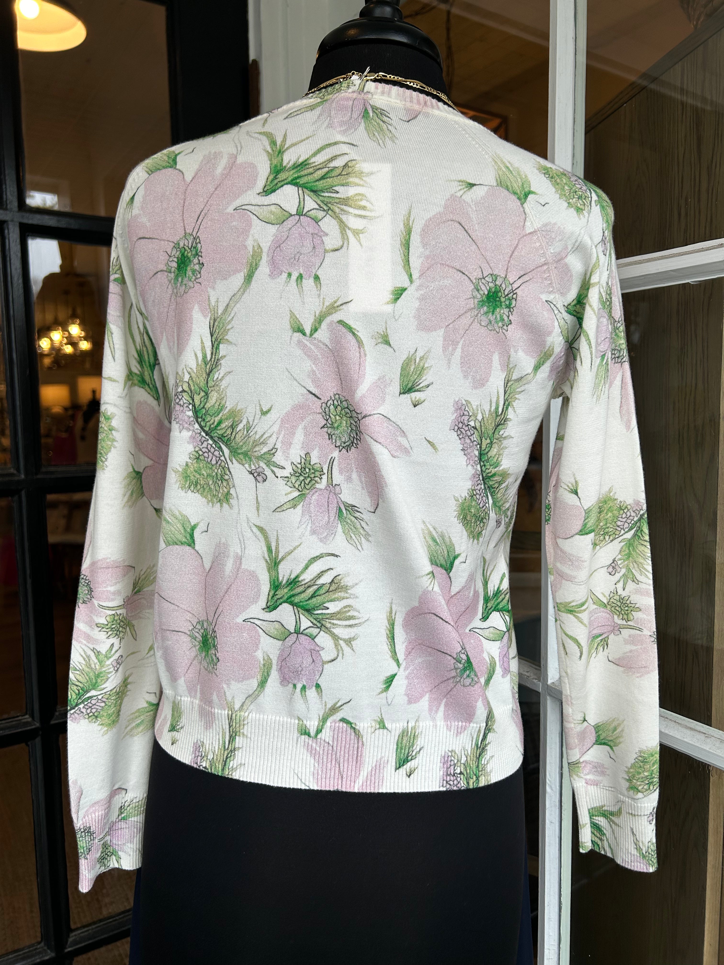 Floral Sweater for Women - Stylish Knit Pullover with Blooming Flower Design | Perfect for Fall, Winter & Casual Outfits