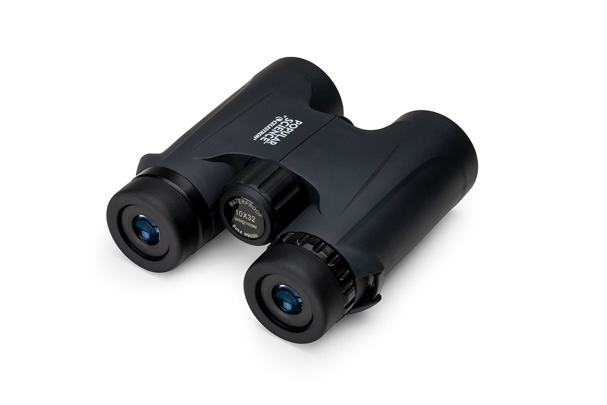 Celestron Outland X 10x32mm Roof Prism Binoculars with Smartphone Adapter & Bluetooth Remote - Compact Waterproof Binoculars for Bird Watching, Hiking, Concerts, and Outdoor Adventures