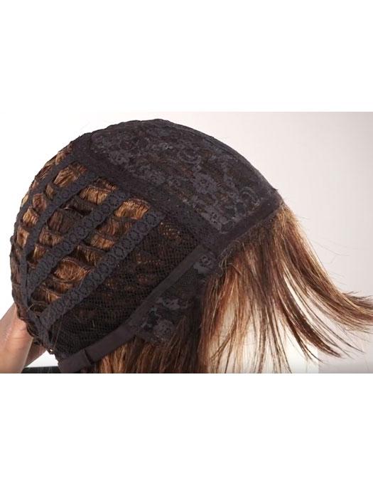 Flirty Synthetic Wig with Basic Cap - Soft & Natural Looking Hairpiece for Women | Perfect for Cosplay, Halloween, Costume Parties & Daily Wear