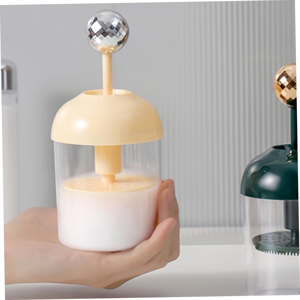 Portable Manual Foam Maker for Face Wash - Handheld Bubble Maker & Foaming Bottle for Skincare, Travel, and Daily Cleansing | Perfect for Home, Gym, and On-the-Go Use