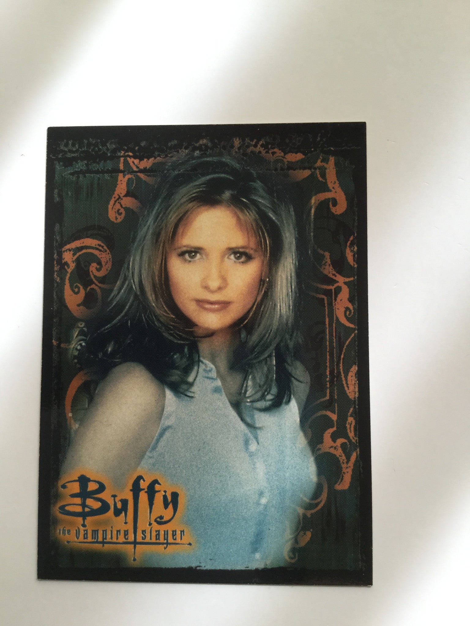 Buffy the Vampire Slayer Rare Series 1 Promo Card - Collectible Trading Card for Fans & TV Show Memorabilia Collectors - Perfect for Display, Trading, and Nostalgic Gift Giving
