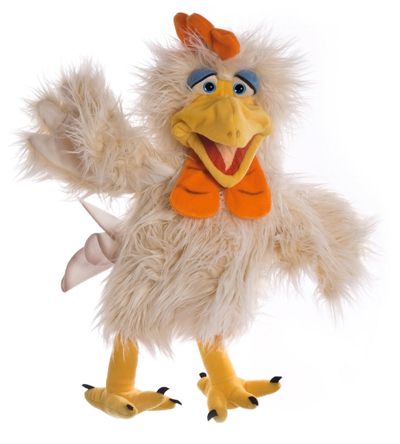 Henrietta Chicken 60cm Hand Puppet - Soft Plush Animal Toy for Kids & Storytelling (Code 143) | Perfect for Classroom Activities, Puppet Shows & Interactive Play