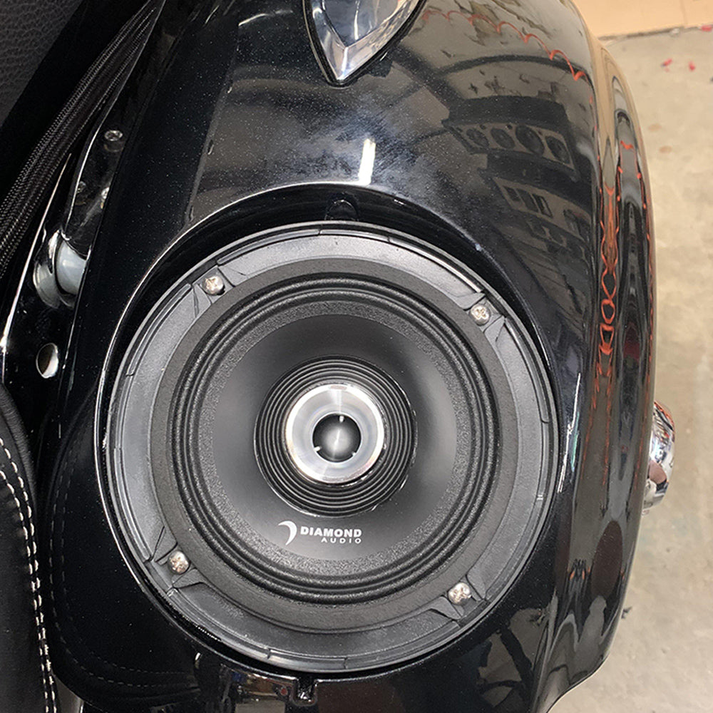 Diamond Audio MP525 300W Max (150W RMS) 5.25 Inch PRO Full Range Coaxial Car Speakers with Horn Driver - Premium Sound for Vehicles, Trucks & SUVs - Perfect for Road Trips, Commuting & Music Enthusiasts