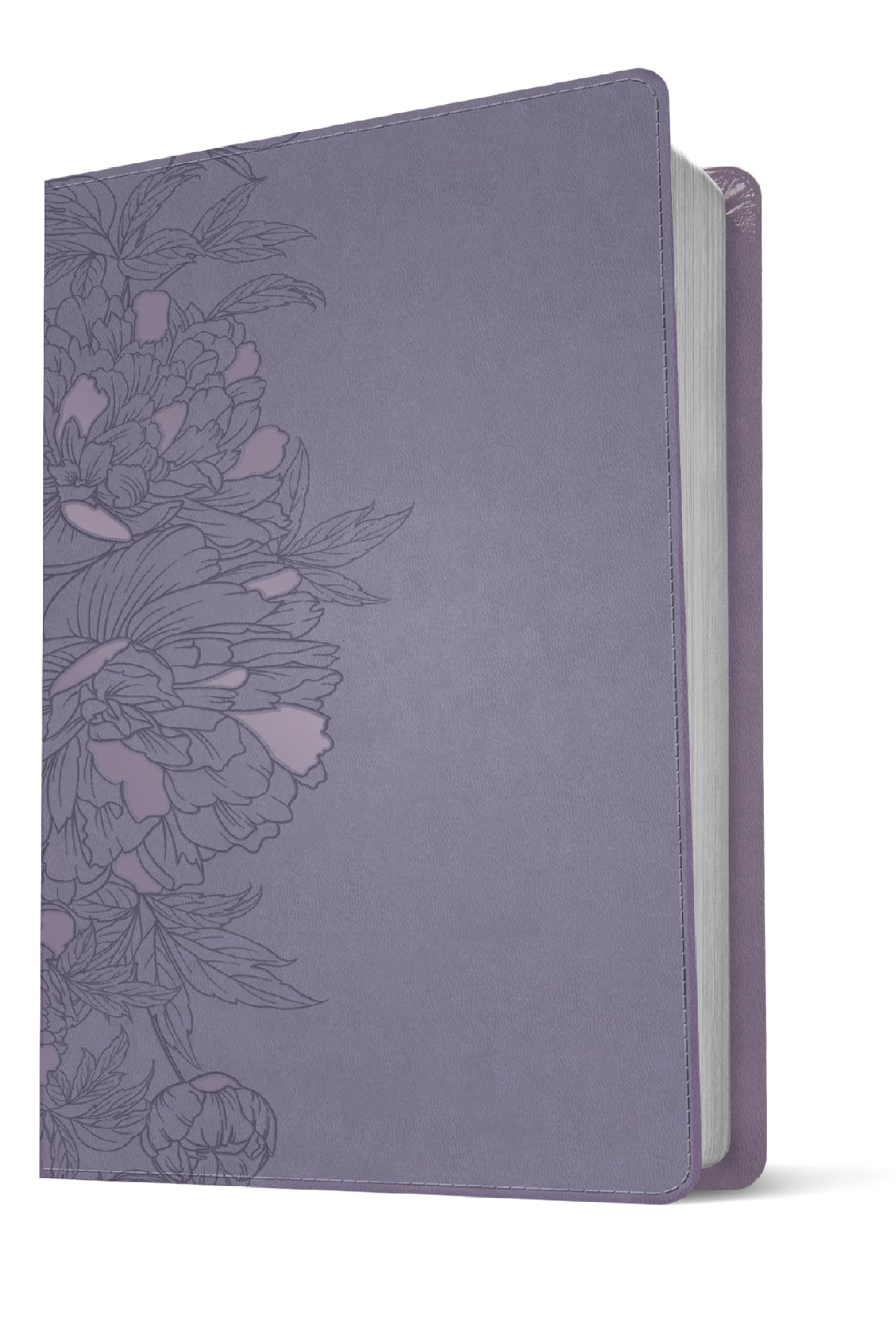 KJV Giant Print Bible - LeatherLike Peony Lavender - Red Letter Edition for Daily Devotion & Worship