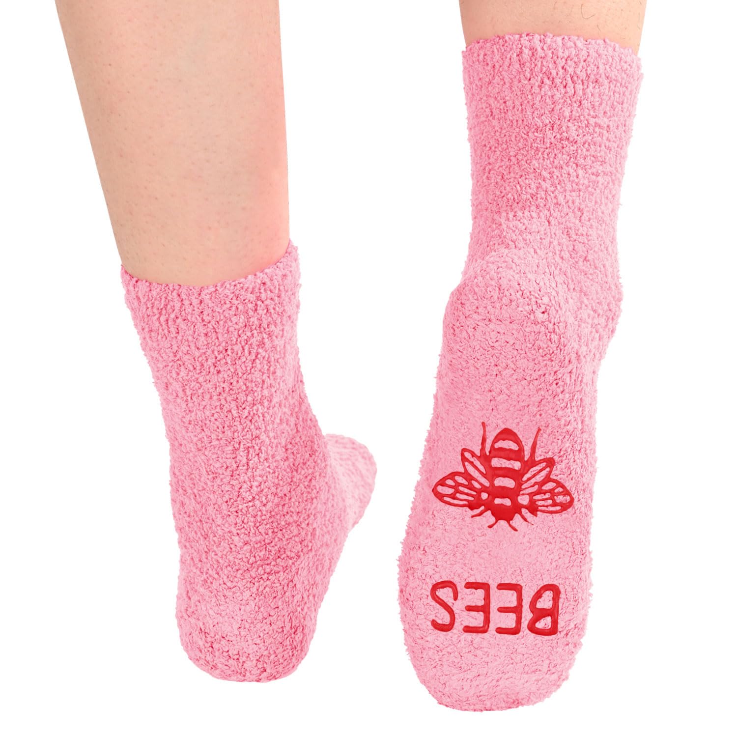 **Zmart Animal Fuzzy Socks for Women & Girls - Cute Chicken, Horse, Fox, Dinosaur Print Cozy Winter Socks - Perfect Gift for Christmas, Birthday, or Casual Wear**