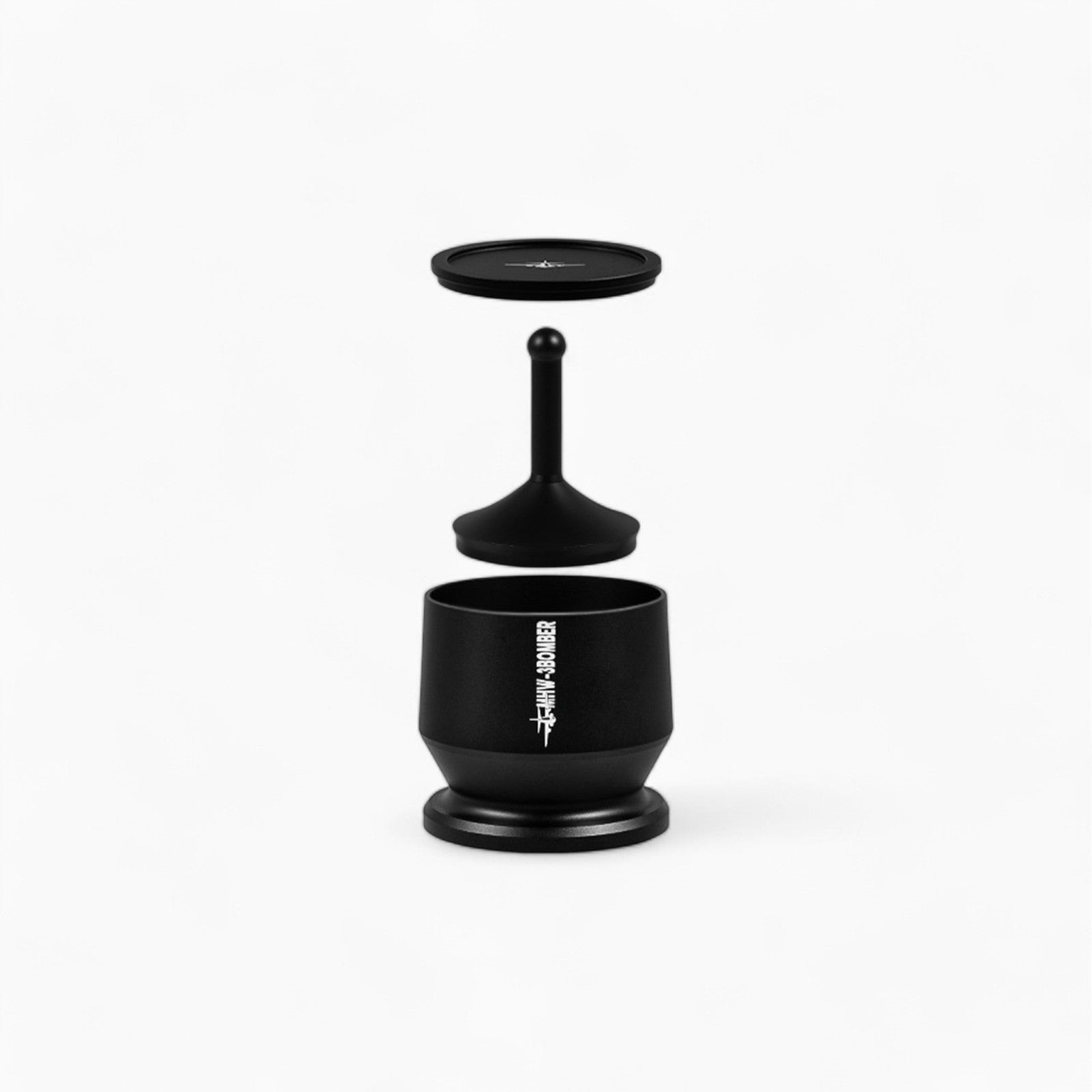 Premium Espresso Coffee Powder Dosing Funnel - MHW 3BOMBER - Perfect for Barista-Grade Coffee Grounds Distribution & Portafilter Prep - Ideal for Home & Professional Coffee Brewing