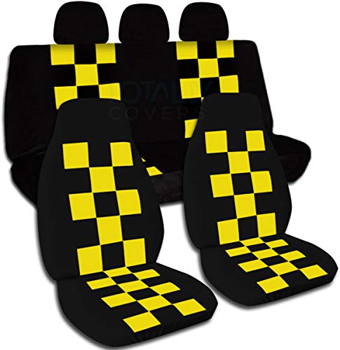 Black and Yellow Checkers