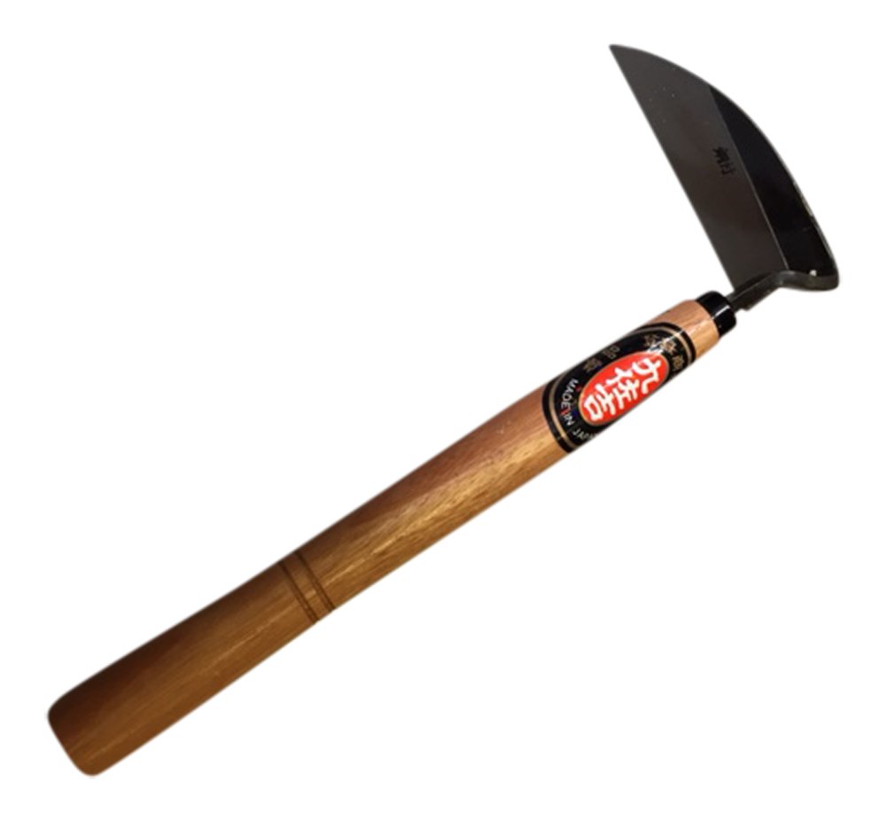 Premium Japanese Weed Scraper Tool - Stainless Steel Garden Weeder with Ergonomic Handle - Perfect for Removing Weeds, Dandelions & Thistles in Lawns, Flower Beds & Vegetable Gardens