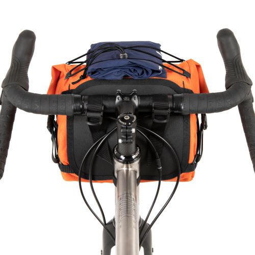 Restrap Bar Pack - Waterproof Bike Handlebar Bag for Cycling & Commuting - Durable Bicycle Storage for Road, Mountain & Urban Bikes - Perfect for Work, Travel & Outdoor Adventures