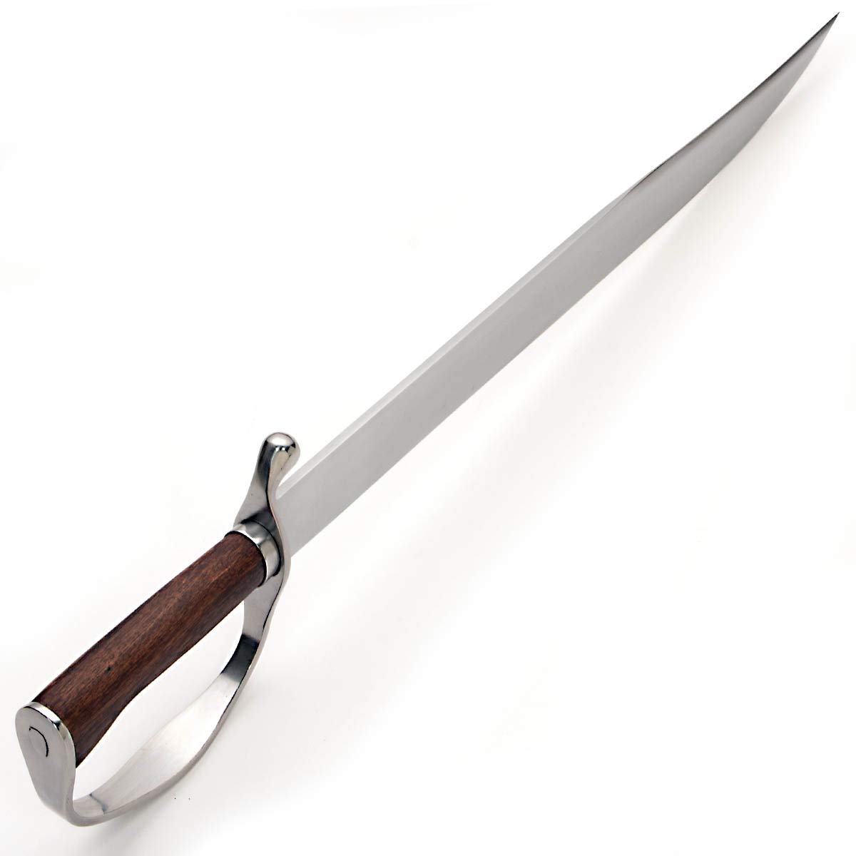 Hand Forged Steel Bowie Knife with Leather Scabbard - Historical Tactical Hunting Military D-Guard Knife | Outdoor Survival, Camping, Bushcraft & Collection Use