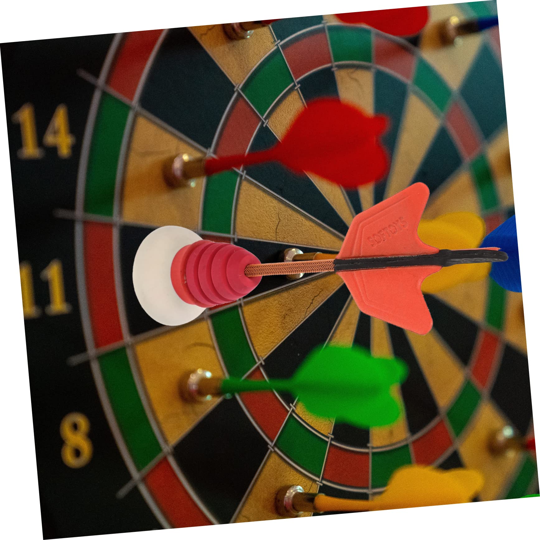 2 Pack Sucker Darts for Kids - Fun Suction Cup Dart Game Toy Set for Children, Safe Indoor/Outdoor Play - Perfect for Family Bonding, Birthday Parties & Backyard Games