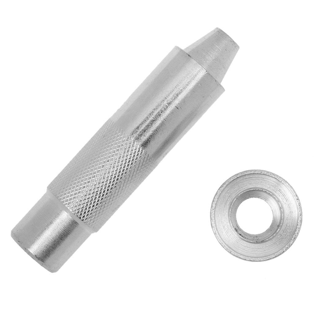Professional Leather Craft Grommet Punch Tool Kit - 20mm Eyelet Hole Punch Set for DIY Clothing, Bags & Leatherworking - Perfect for Belts, Jackets & Handmade Accessories