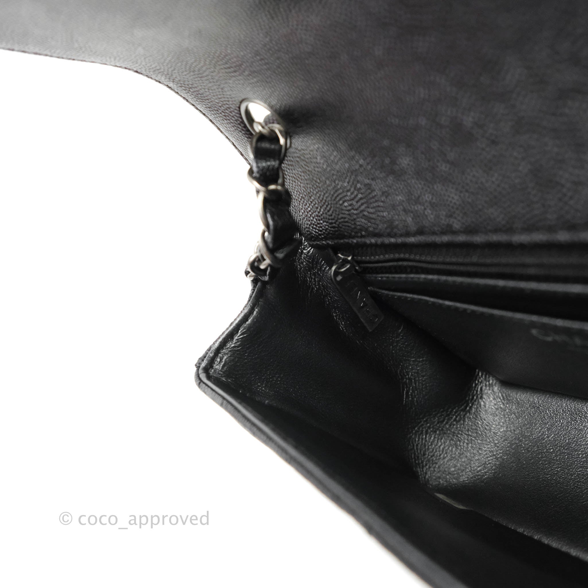 Chanel Chevron Mini Rectangular Flap Bag in Iridescent Black Caviar Leather with Ruthenium Hardware - Perfect for Evening Events & Luxury Fashion Accessories