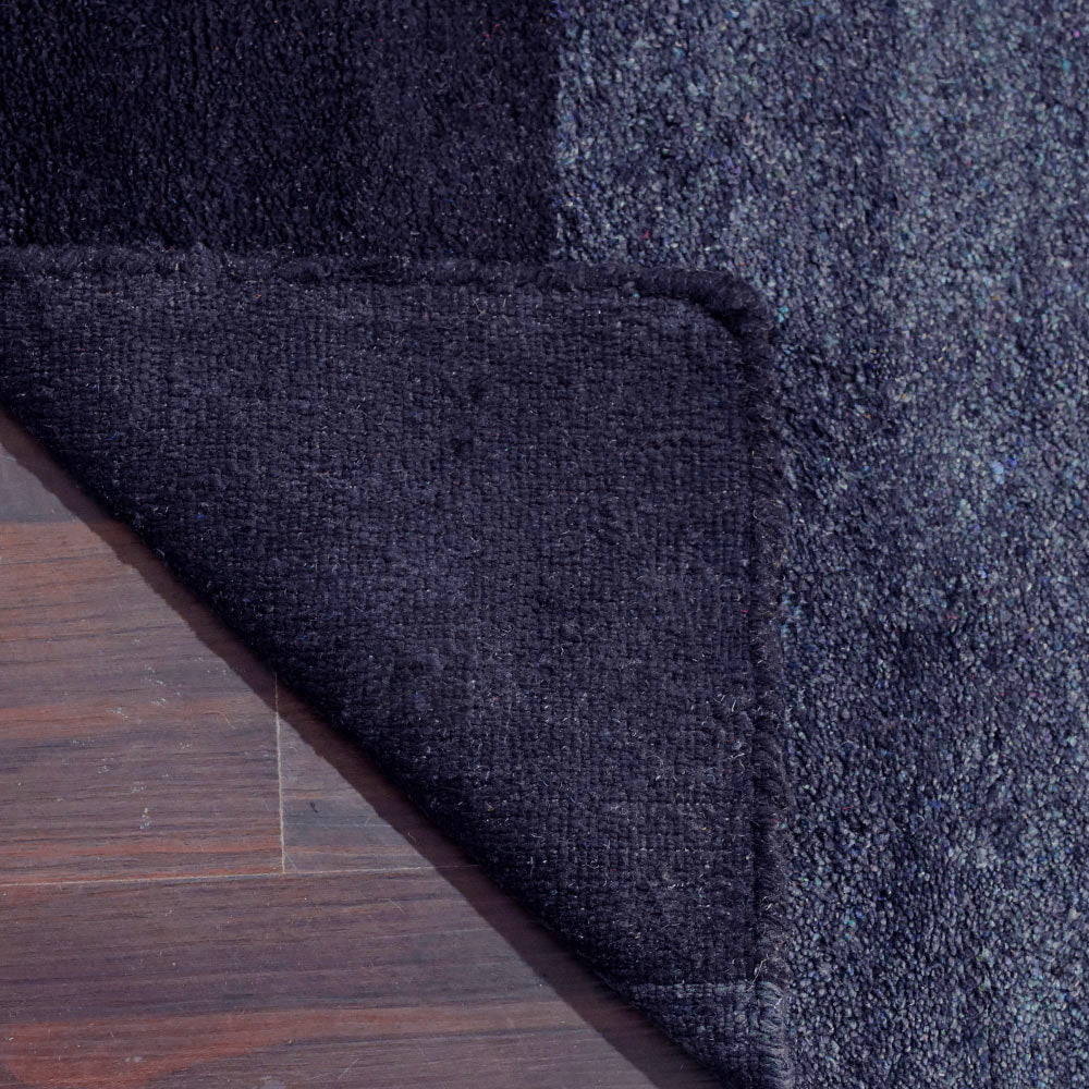 Hand Knotted Wool Rug from Quebec - Traditional Handmade Area Rug for Living Room, Bedroom & Dining Room Decor