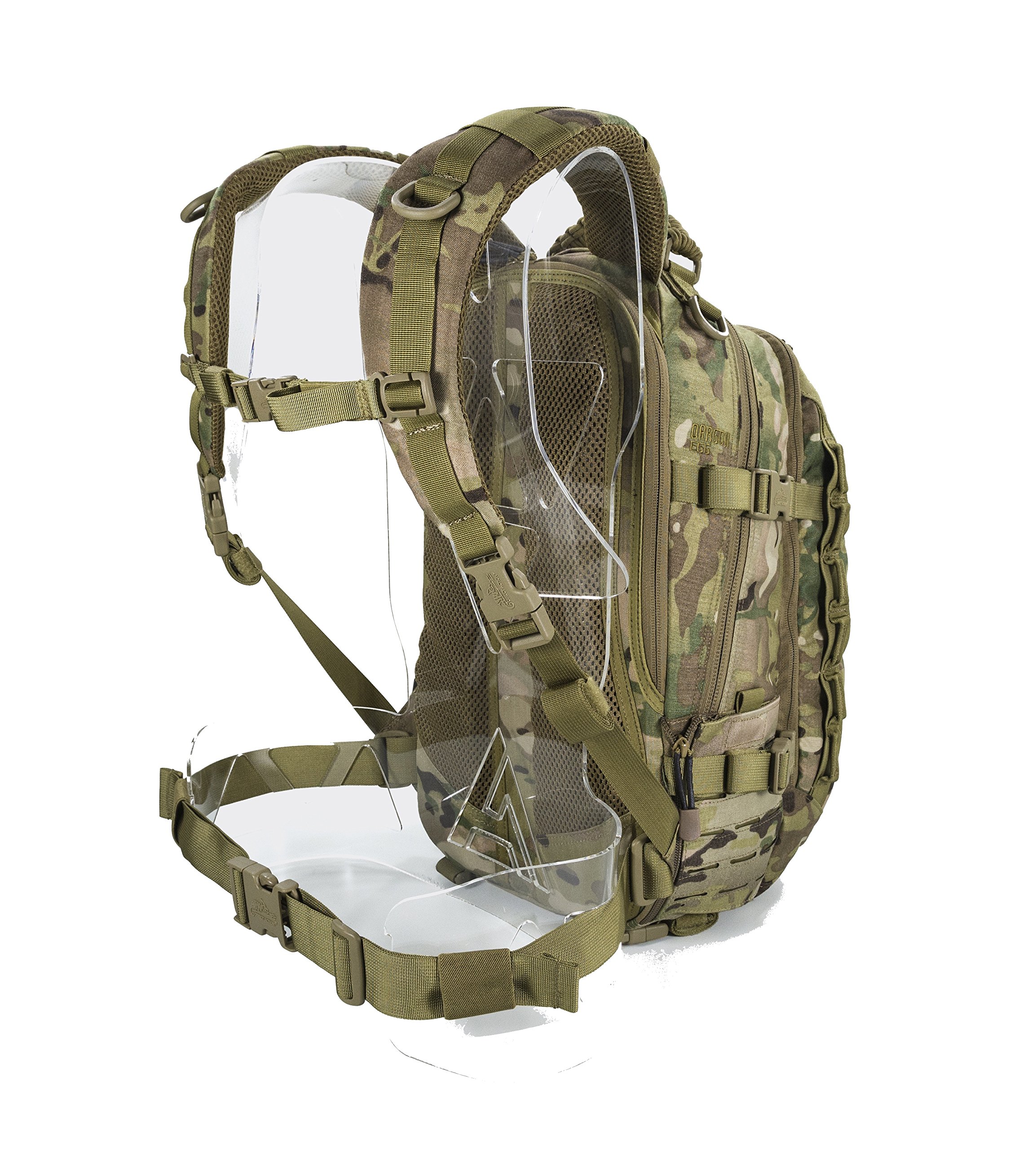 Dragon Egg Tactical Backpack Multicam - Military Style MOLLE Rucksack for Outdoor Camping, Hiking & Airsoft | Waterproof Durable Daypack for Men & Women