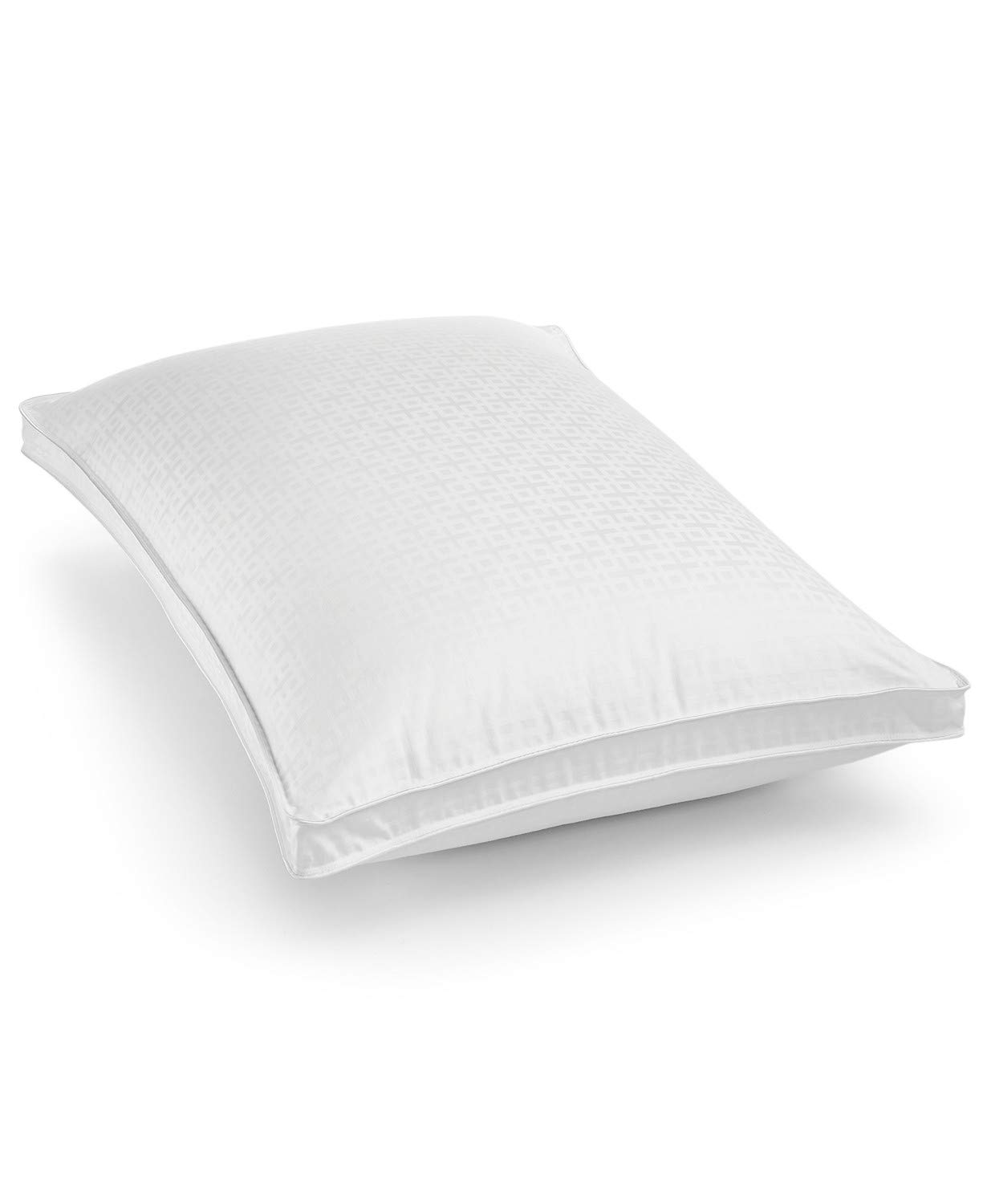 Premium Hotel Collection European White Goose Down King Pillow - Medium Support, Gusseted Design for Back Sleepers - Ideal for Luxury Bedrooms, Guest Rooms & Hotels