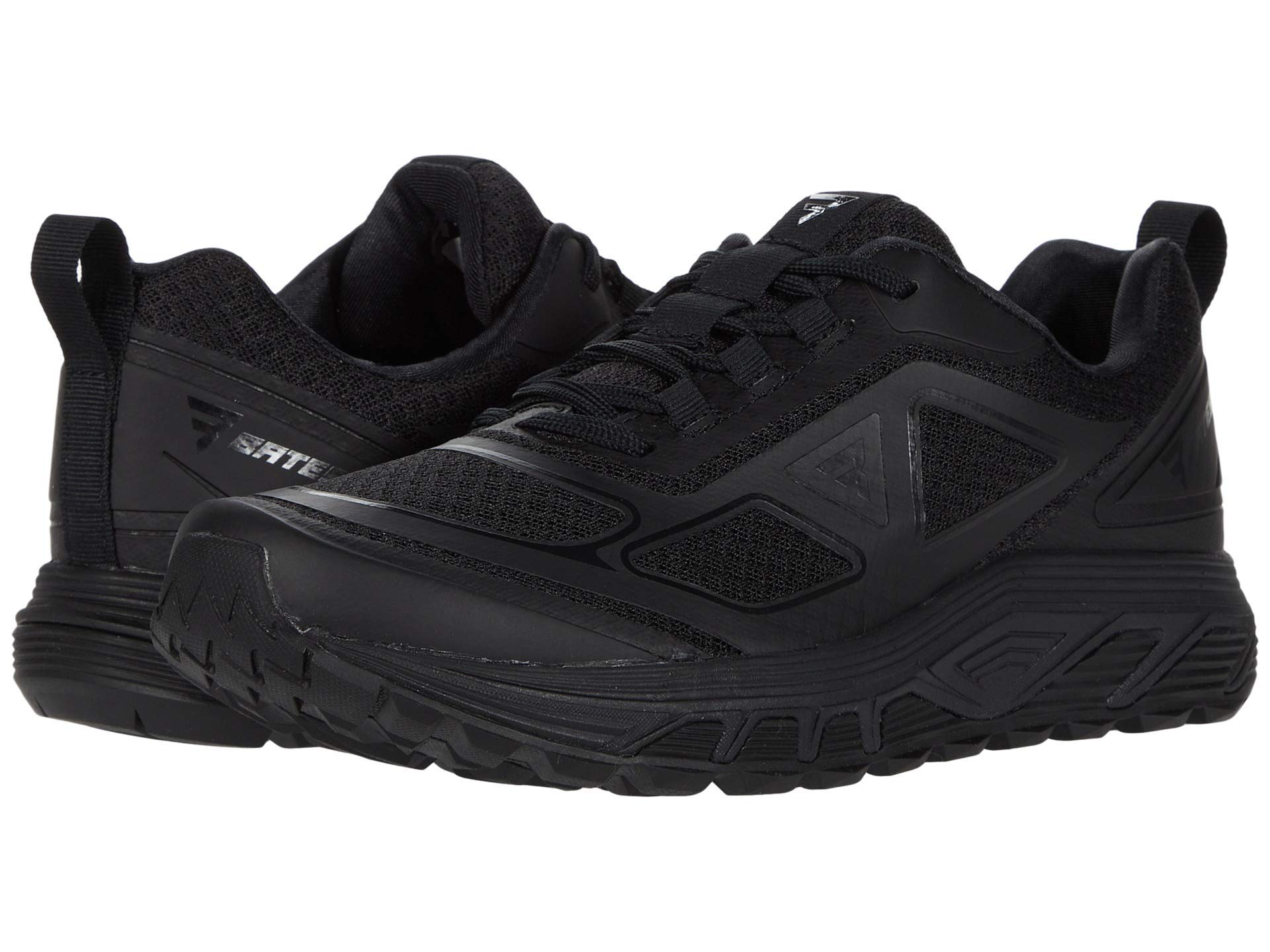 Bates Men's Rush Low Industrial Work Shoes - Slip Resistant, Safety Toe, Comfortable for Construction, Warehouse & Outdoor Work