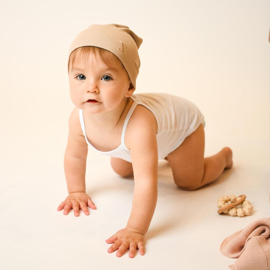 Heather Grey Ultra Soft Baby Beanie - Cozy & Comfortable Infant Hat for Newborns & Toddlers - Perfect for Winter, Outdoor Activities & Photo Shoots