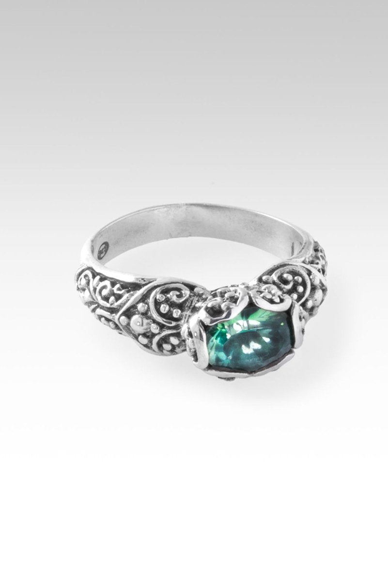Euphony Ring™ in Bali Hai™ Mystic Topaz - Sterling Silver Women's Jewelry for Wedding, Anniversary & Special Occasions | Elegant Gift for Her