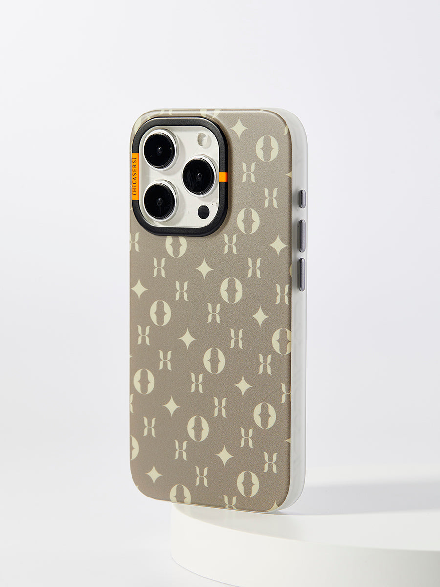 Champagne Gold Logo Phone Case - Premium Luxury Design for iPhone & Samsung | Perfect for Parties, Weddings & Special Events