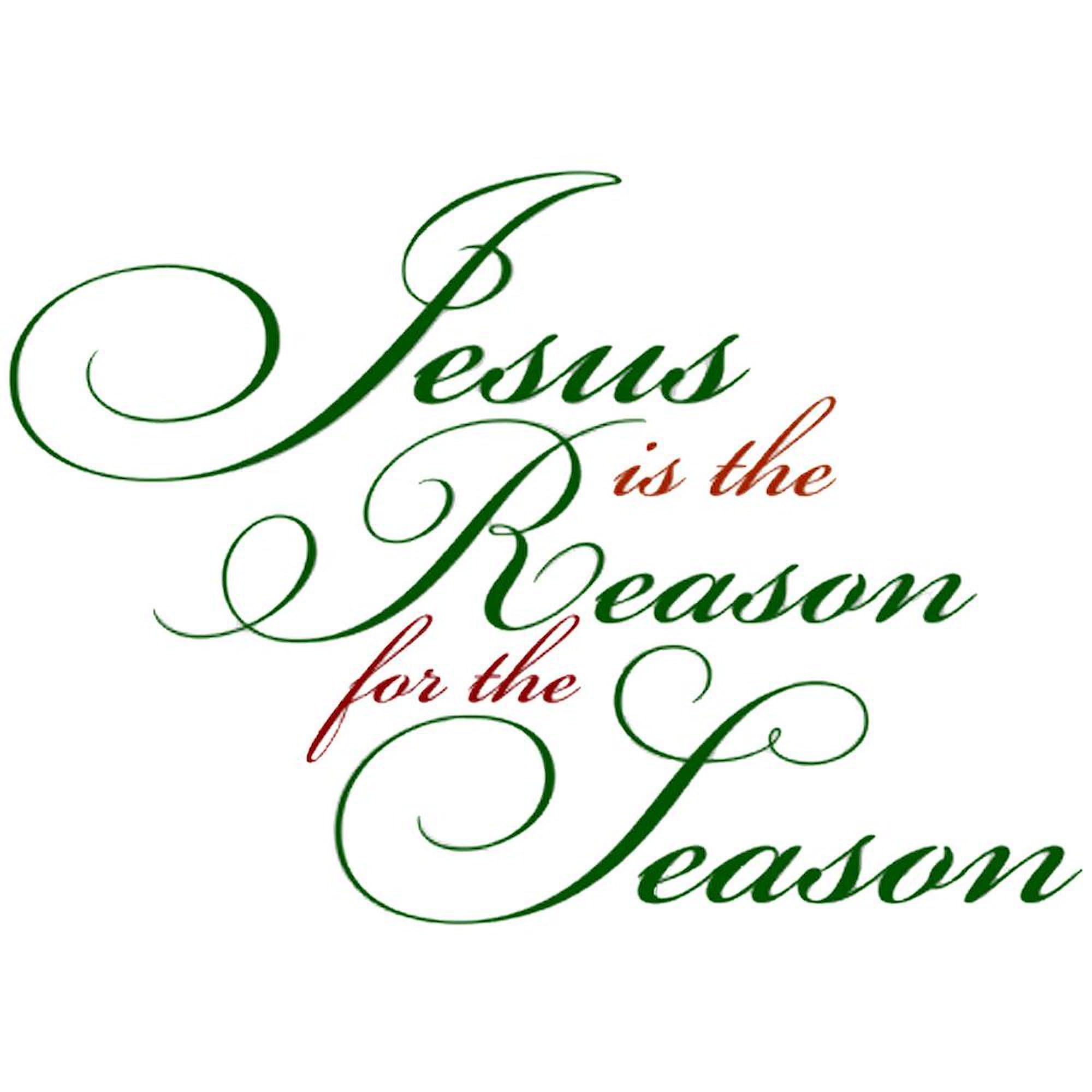 Jesus Is The Reason For The Season 20 oz Ceramic Coffee Mega Mug - Holiday Gift, Christmas Morning Coffee, Christian Home Decor, Church Events