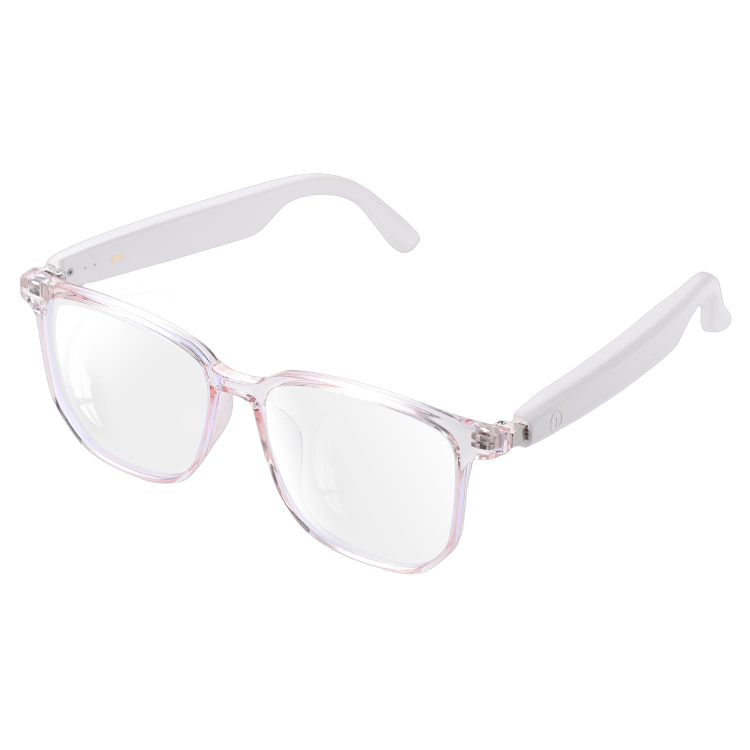 Smart Glasses for Women with Blue Light Filtering Lenses - Bluetooth 5.3 Wireless Audio, Built-in Mic & Touch Control - Open-Ear Clear Sound, Remote Photography - Ultra Lightweight Comfort for Reading, Working & Outdoor Activities