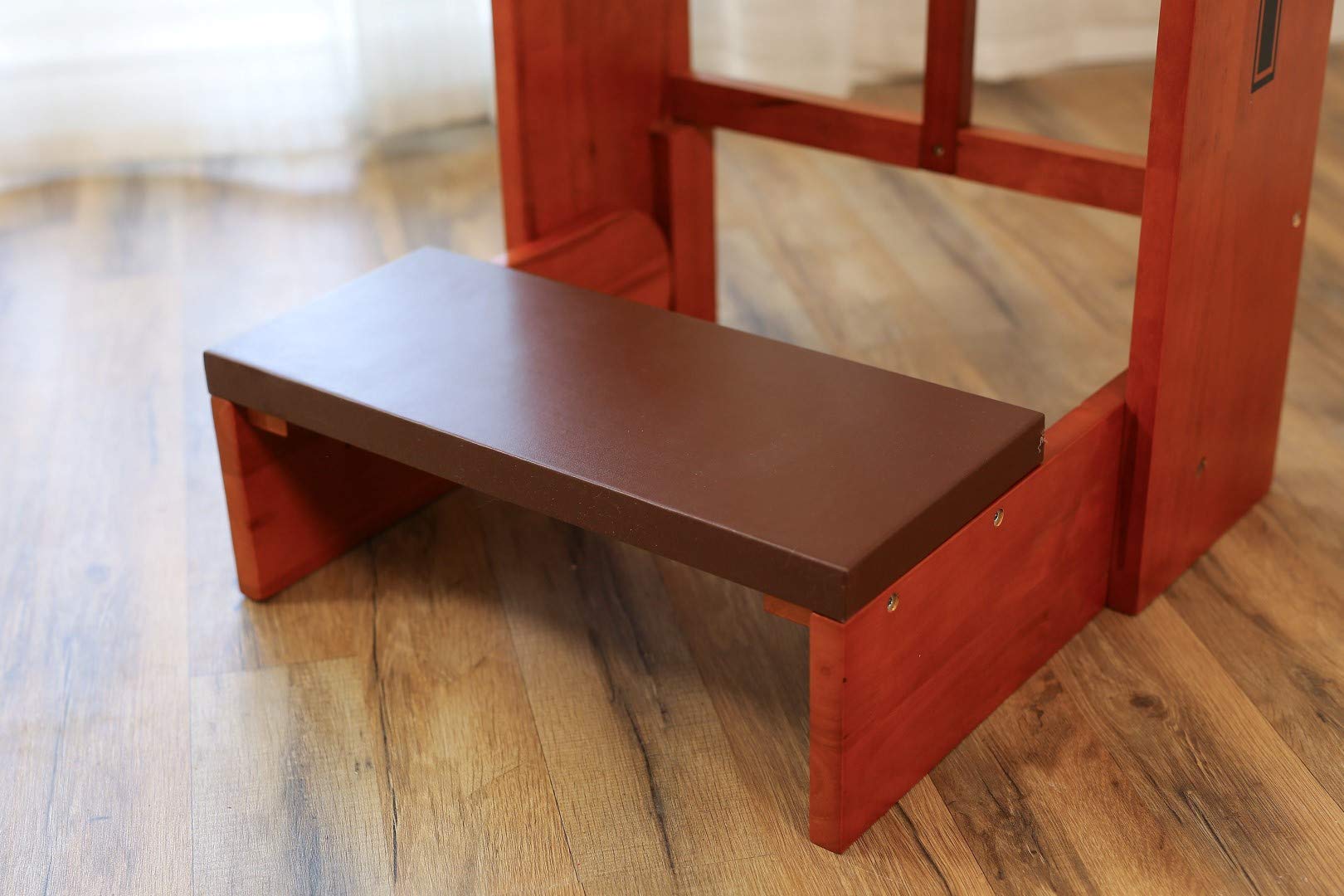 Vasitelan Folding Wooden Prayer Bench Stool with Padded Kneeler - Portable Church Kneeling Chair for Home Worship, Meditation & Prayer - Perfect for Church, Chapel & Personal Devotion