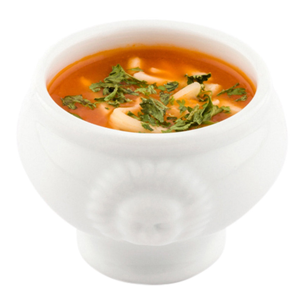 2 oz Round White Porcelain Lion Head Mini Bowls - Set of 10 Small Decorative Dishes (2x2x1.75 inch) for Candy, Jewelry, Condiments & Party Decor