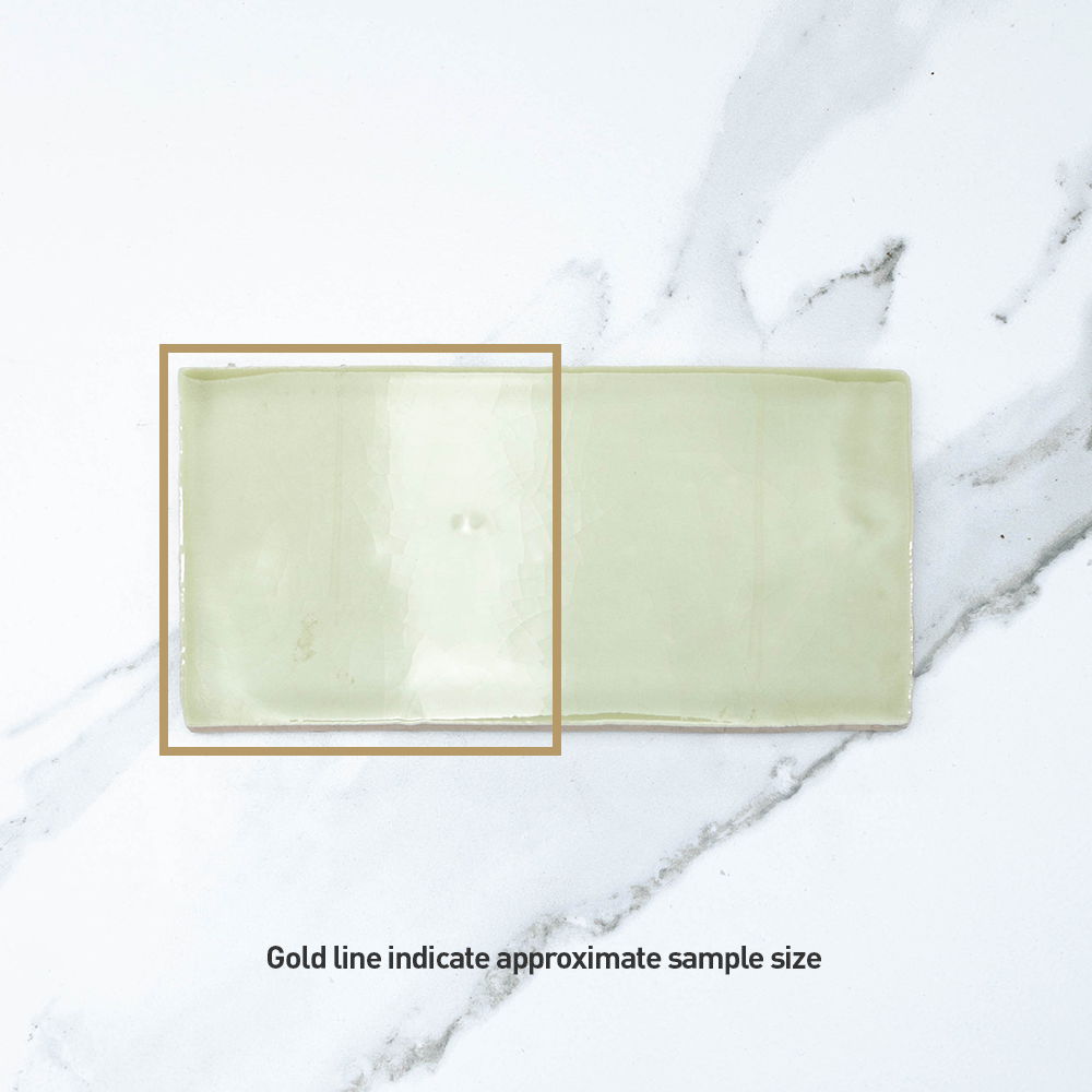 Manhattan Craquele Croc 75x150 Glossy Subway Tile - Premium Ceramic Wall & Backsplash Tile for Kitchen, Bathroom, and Shower Renovation