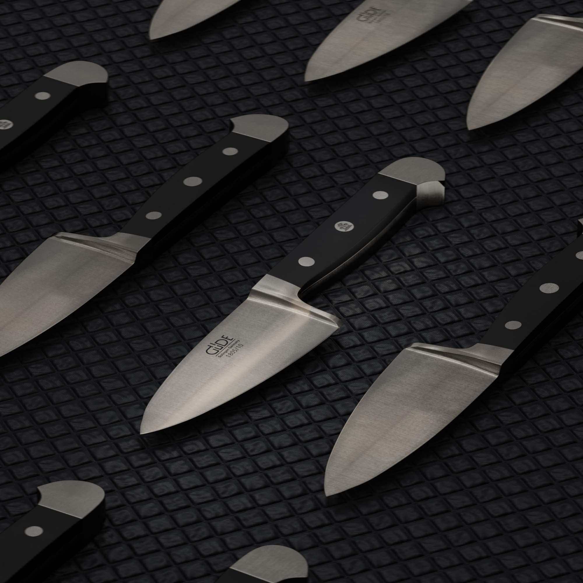 Premium Güde Alpha Series Hand-Forged Cheese Knife - 4