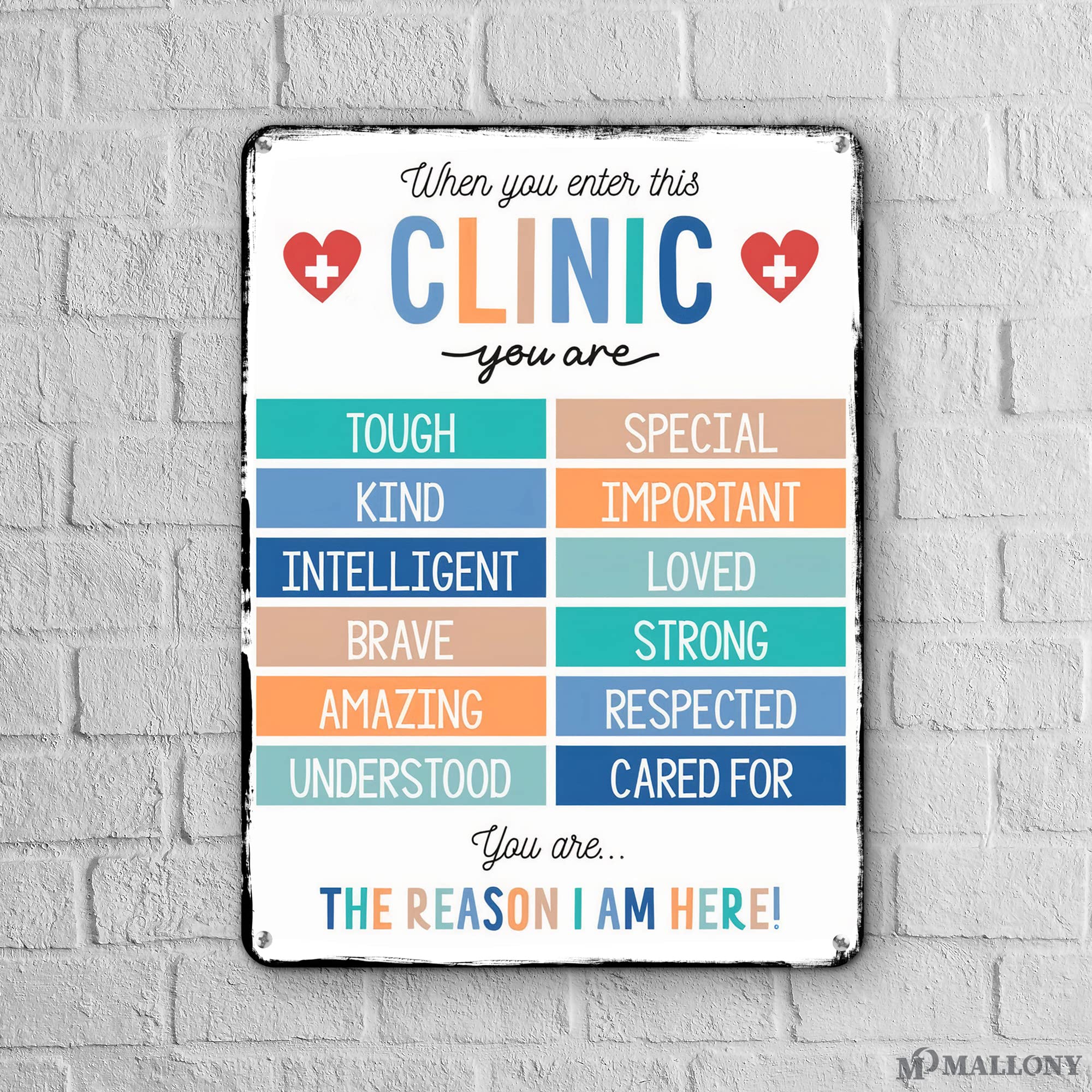 Motivational Health Posters for Clinic & Office Decor - Inspirational Wall Art for Doctor's Office, Classroom & Home - Perfect for Health Class, Waiting Room & Workspace