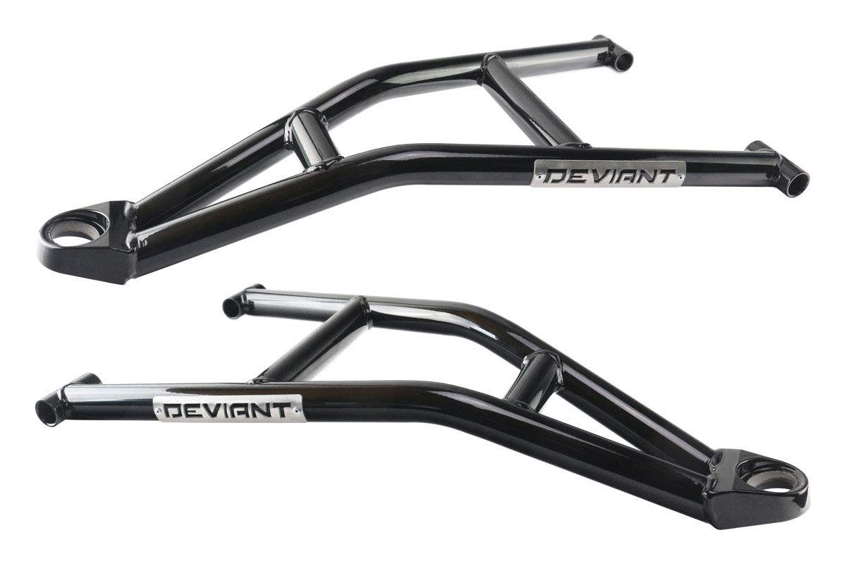 Deviant 45550 High Clearance Lower Control Arms for 2014-2019 Polaris RZR XP1000 & XP Turbo - Off-Road Suspension Upgrade for Enhanced Trail Performance