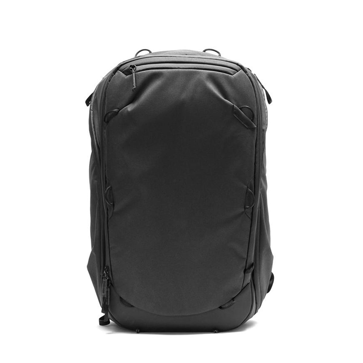 Peak Design 45L Travel Backpack - Waterproof Carry-On Backpack for Men & Women - Durable Black Hiking Backpack with Laptop Compartment - Perfect for Air Travel, Camping & Outdoor Adventures