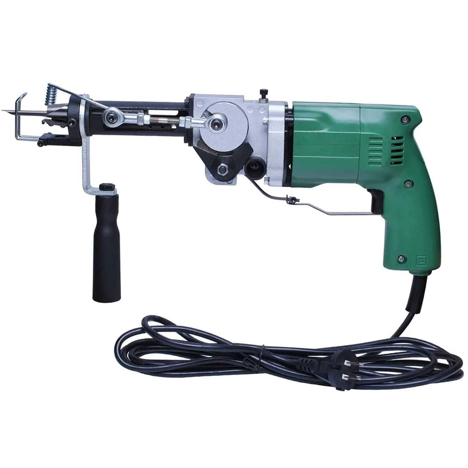 JMYSD Electric Carpet Tufting Gun Machine - 2-in-1 Handheld Carpet Weaving Tool for Cut Pile & Loop Pile | Portable DIY Tufting Gun for Home Decor, Rugs, Wall Hangings & Craft Projects | Perfect for Beginners and Professionals