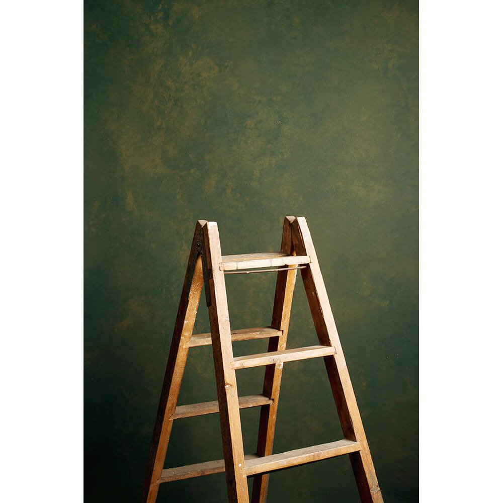 HP NS Green Opal Hand Dyed Pure Canvas Studio Backdrop - Premium Photography Background for Portraits, Product Shoots & Creative Projects