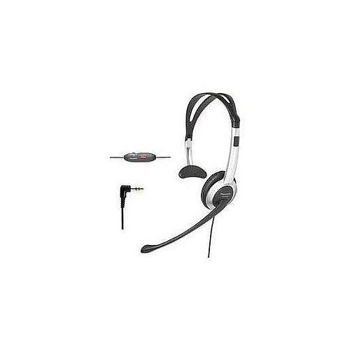 Panasonic KX-TG6071B KX-TG6072B KX-TG6073B KX-TG6074B 5.8GHz Cordless Phone Headset - Hands-Free Lightweight Foldable Headband with Noise-Canceling Microphone, Volume Control & Mute Switch - Perfect for Home Office, Customer Service & Remote Work