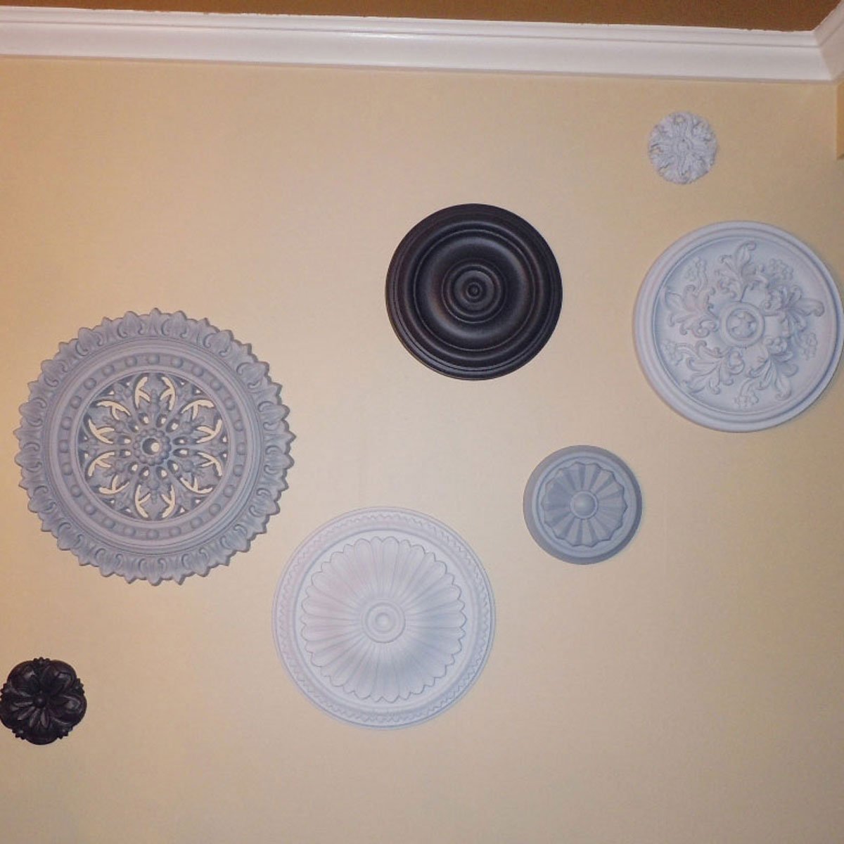 Ekena Millwork CM14KTFBS Katheryn Ceiling Medallion - 14.5