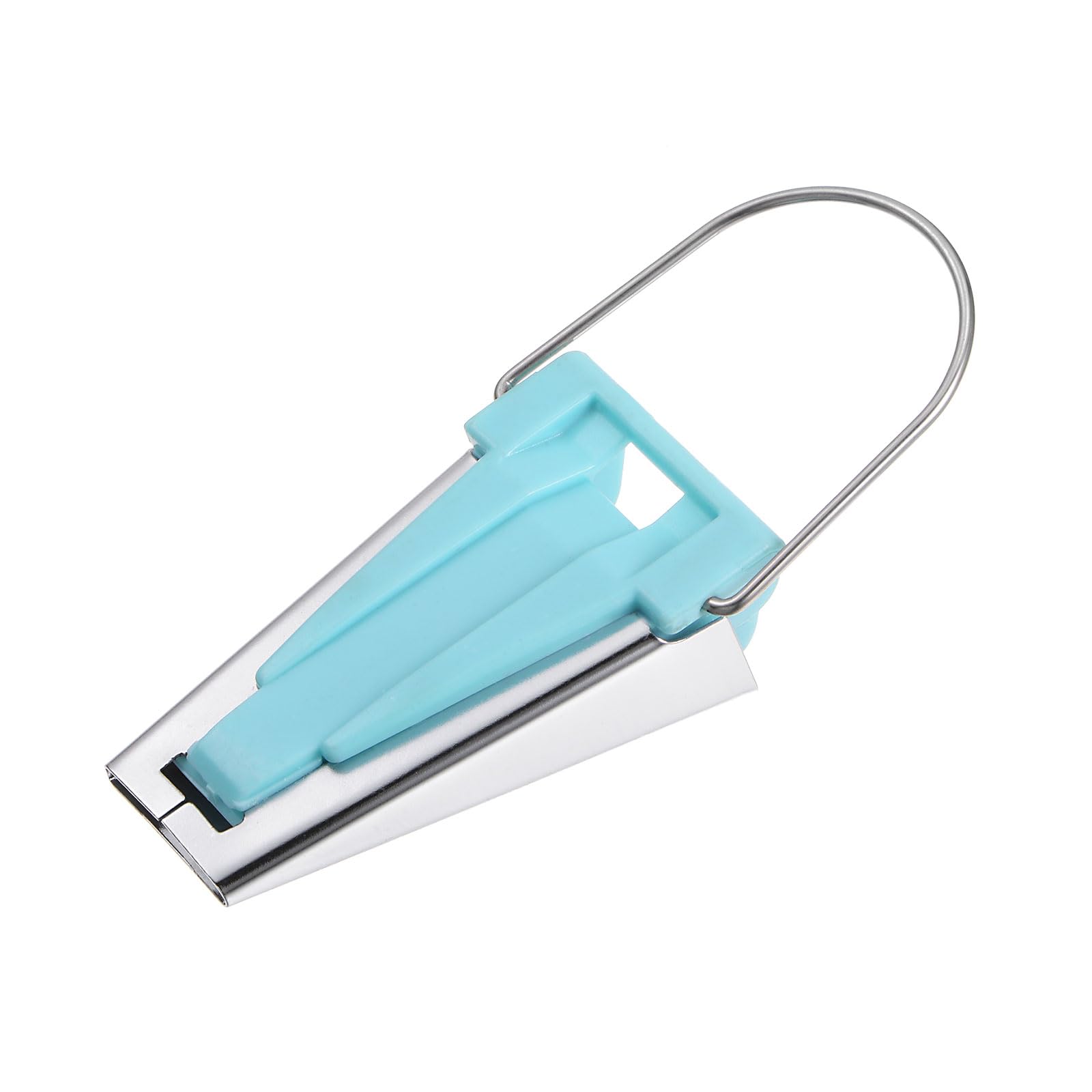 HARFINGTON 25mm Bias Tape Maker Kit - Single & Double Fold Fabric Binding Tool for Quilting, Sewing, DIY Crafts (Sky Blue) | Perfect for Dressmaking, Home Decor & Scrapbooking Projects