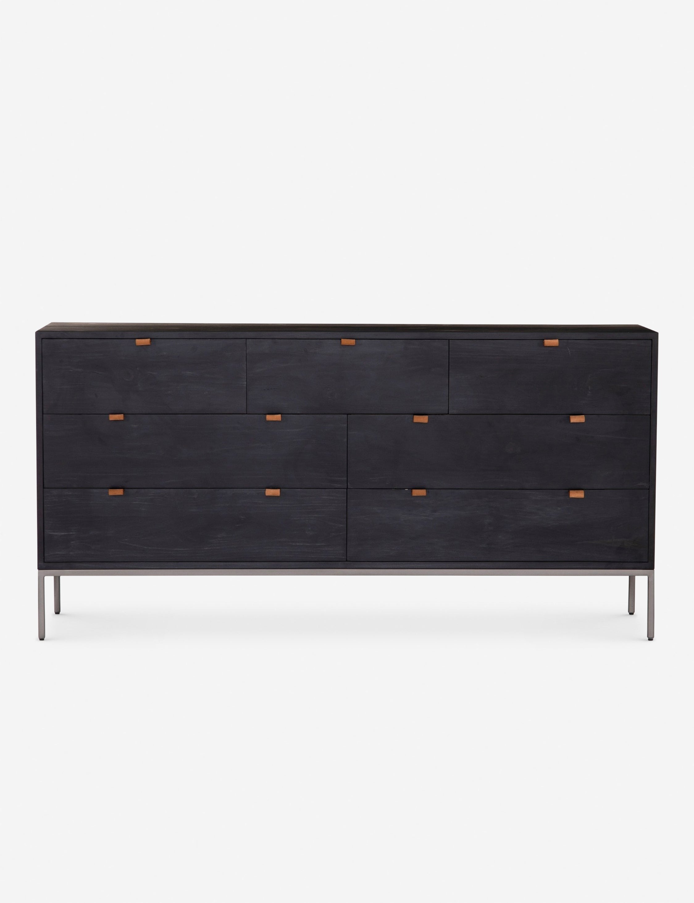 Rosamonde 7 Drawer Dresser - Modern Wooden Chest of Drawers for Bedroom Storage & Organization | Perfect for Clothes, Linens, and Accessories